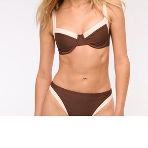 Abercrombie & Fitch Chocolate and Cream Bikini